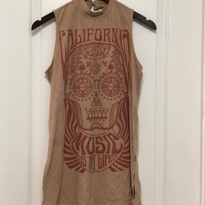 Suede band tunic 🎶